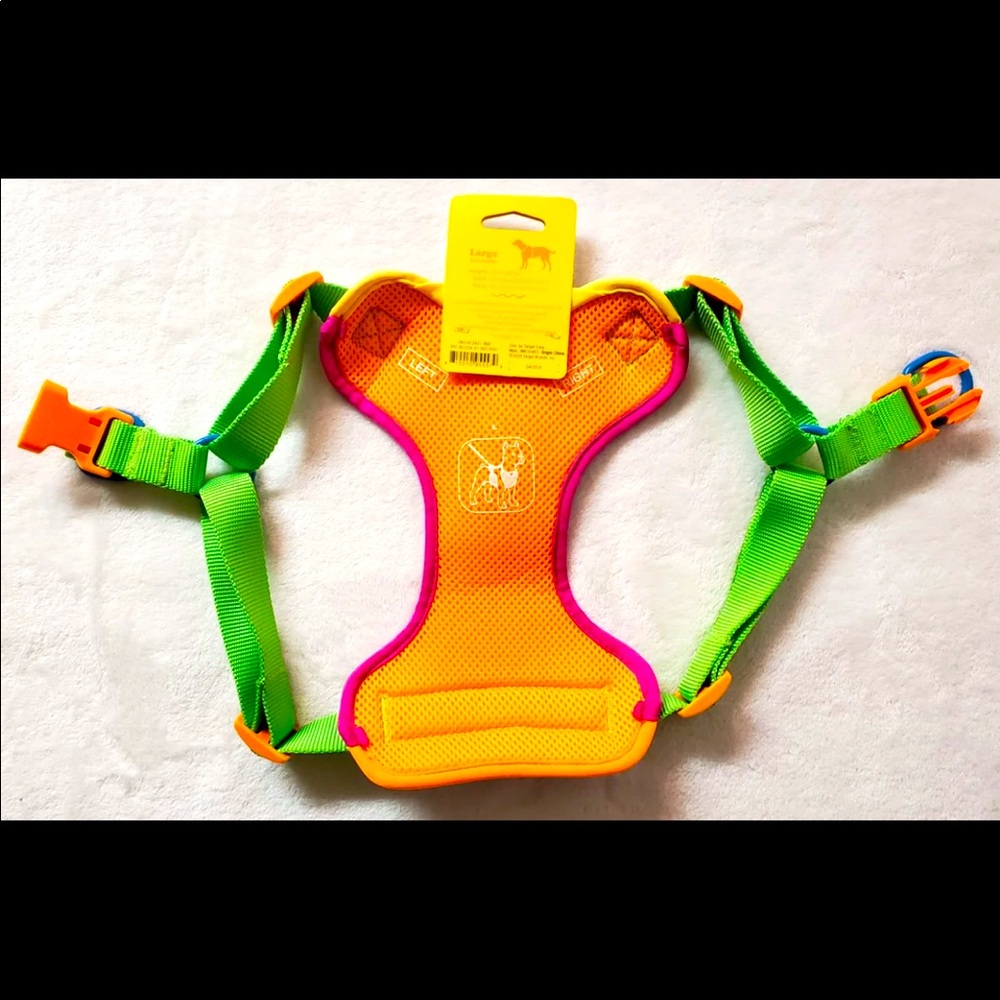 ‼️SOLD‼️ NWT ADORABLE SUMMER DOG HARNESS LARGE